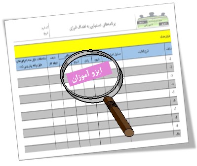 نمونه فایل قابل ویرایش برنامه ریزی دستیابی به اهداف نمونه فایل قابل ویرایش برنامه ریزی دستیابی به اهداف